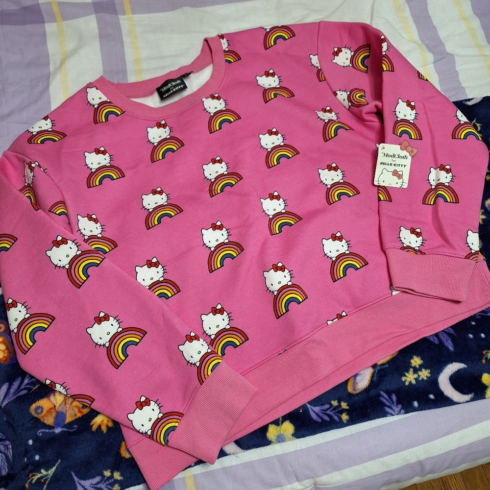 NWT Modcloth Hello Kitty Sweatshirt